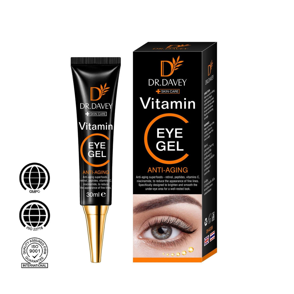 RenuevaTuMirada: Gel de Vitamina C Antiedad para Ojos DR.DAVEY 🌟👁️💧